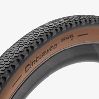 PIRELLI Pneu Cinturato Gravel H 700x40C TR SpeedGrip, 127TPI, Tanwall
