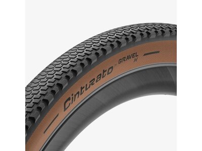 PIRELLI Pneu Cinturato Gravel H 700x40C TR SpeedGrip, 127TPI, Tanwall