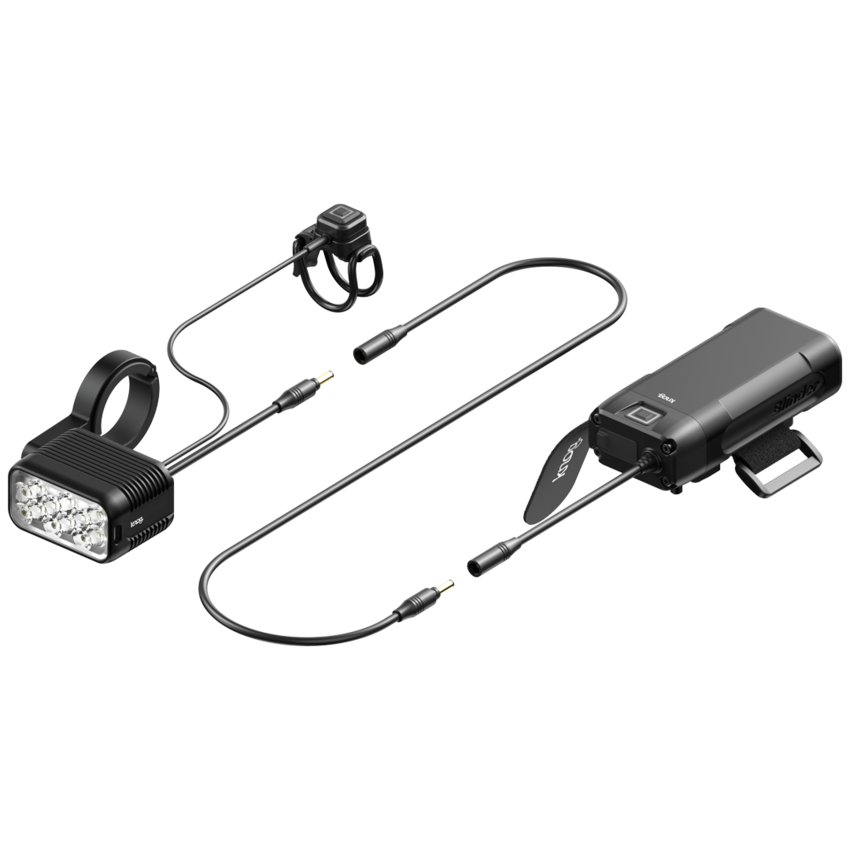 KNOG KNOG lumière avant Blinder X 1800 lumens, batterie 10 000mAh KNOG KNOG lumière avant Blinder X 1800 lumens, batterie 10 000mAh