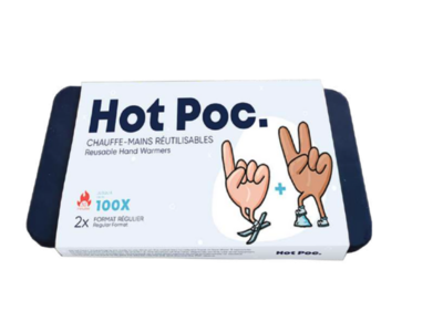 HOTPOC Chauffe-Mains réutilisables (pqt 2) HOTPOC Chauffe-Mains réutilisables (pqt 2)
