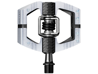 CRANKBROTHERS Pédales Mallet E LS High Polish Silver