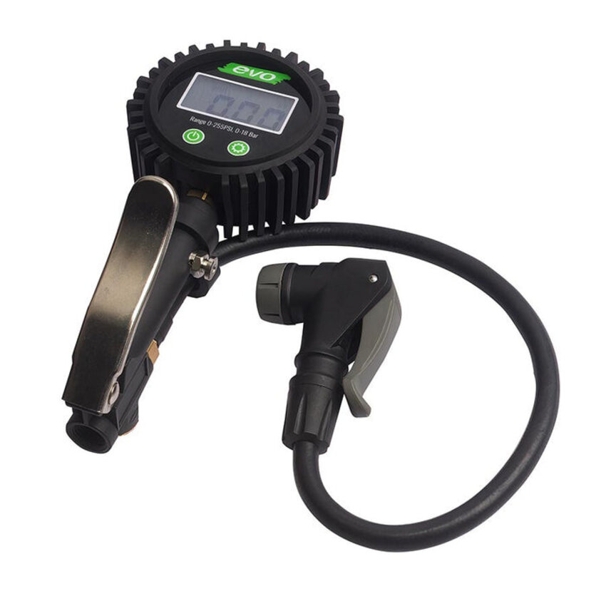 EVO EVO Manomètre DSI-1 Shop Inflator Pressure Presta Schrader EVO EVO Manomètre DSI-1 Shop Inflator Pressure Presta Schrader