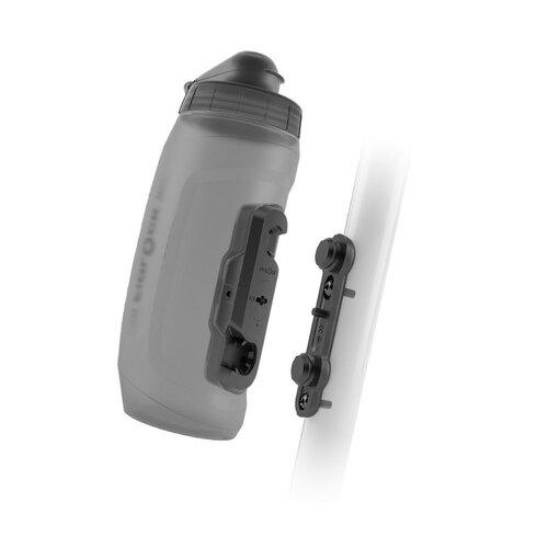 FIDLOCK FIDLOCK Bouteille Twist avec base 590ml Transparente/ Noir FIDLOCK FIDLOCK Bouteille Twist avec base 590ml Transparente/ Noir