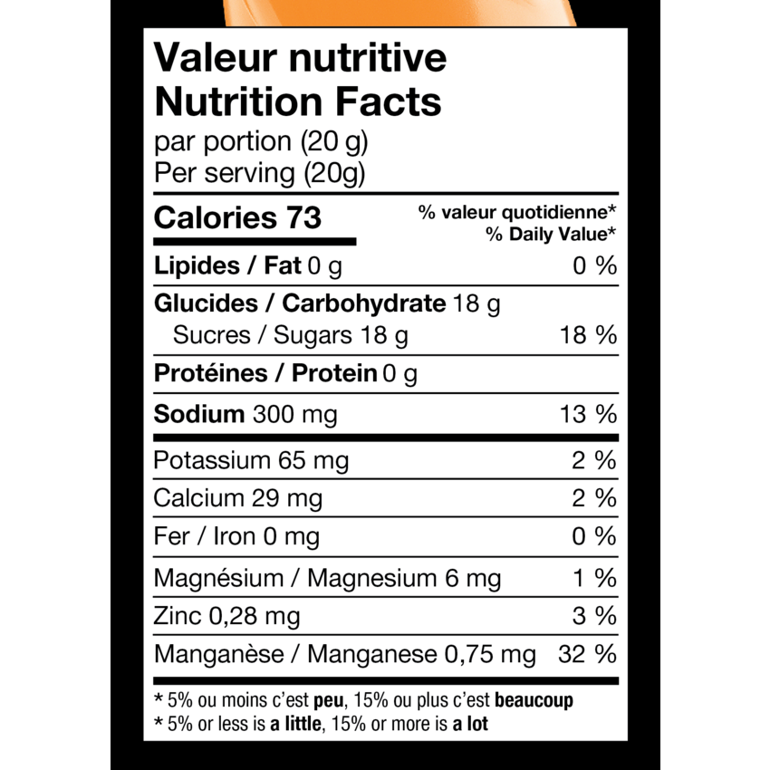 BRIX BRIX Boisson Electrolytes Érable 375g BRIX BRIX Boisson Electrolytes Érable 375g