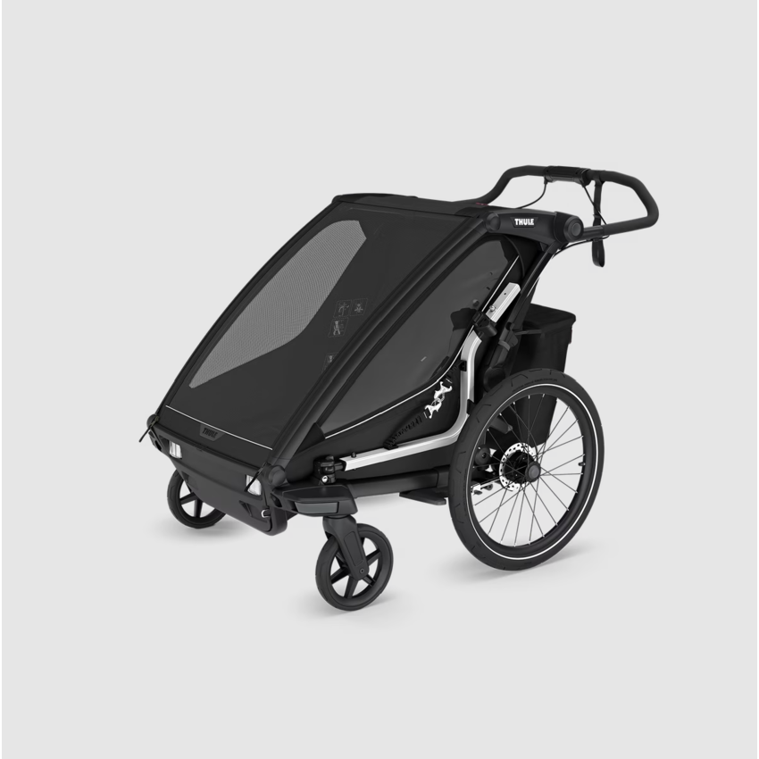 THULE THULE Remorque Chariot Sport 2 Single Noir THULE THULE Remorque Chariot Sport 2 Single Noir