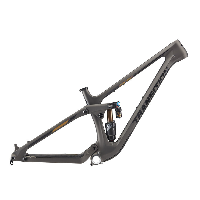 TRANSITION TRANSITION Frameset Sentinel Carbon Medium Black Powder TRANSITION TRANSITION Frameset Sentinel Carbon Medium Black Powder