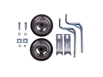 EVO Roues d'entrainements paire 12'' à 20'' Argent