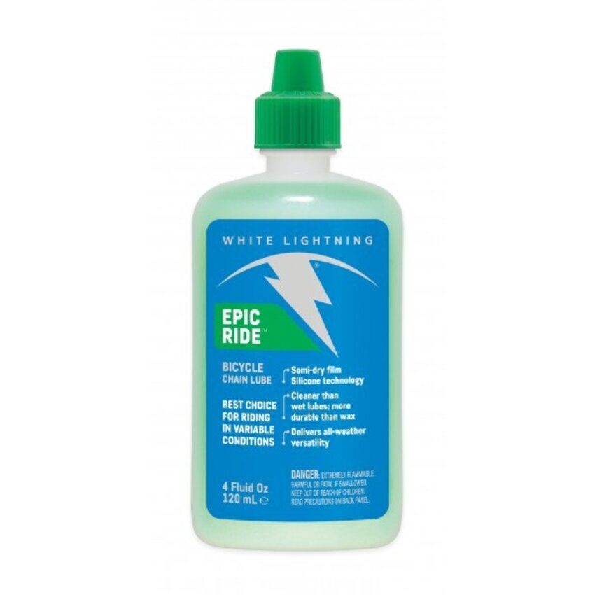 WHITE LIGHTNING WHITE LIGHTNING Lubrifiant chaine +EPIC RIDE 4oz/120ml