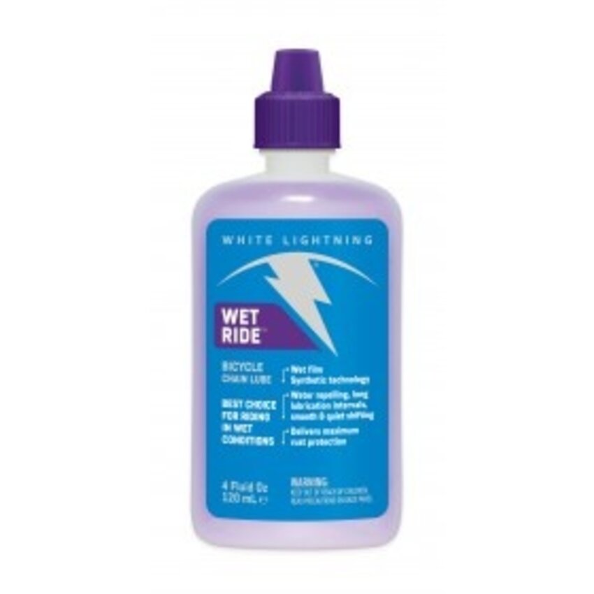 WHITE LIGHTNING WHITE LIGHTNING Lubrifiant chaine Wet Ride 4OZ
