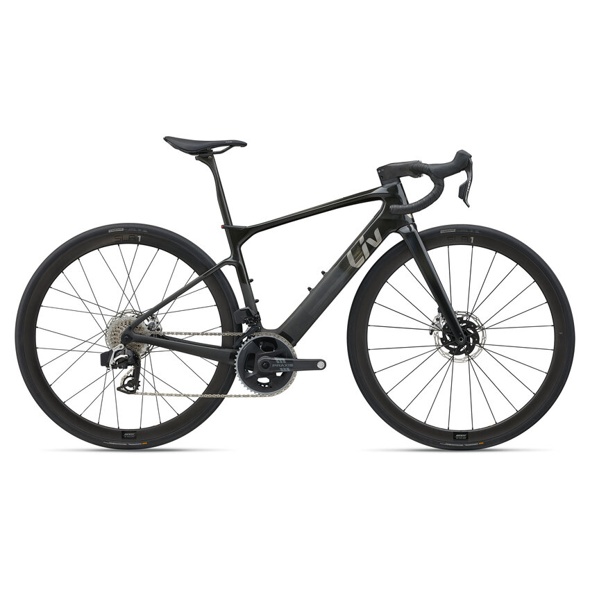 LIV 2025 LIV Avail Advanced E+ Elite 0 XS Raw carbon