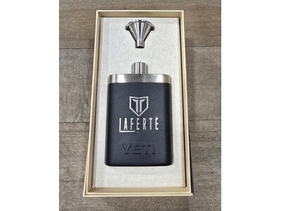 LAFERTE Flasque et entonnoir Yeti 7oz Noir