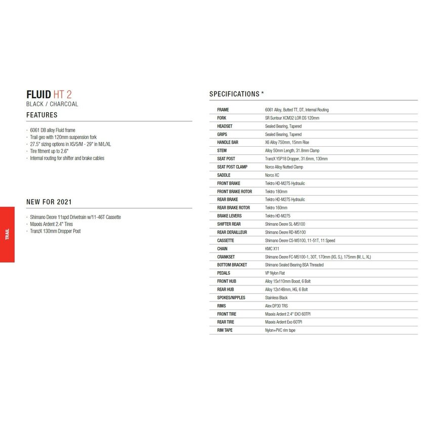 NORCO NORCO Fluid HT 2