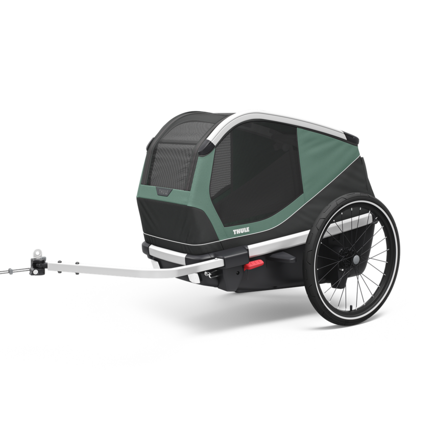 THULE THULE Remorque à vélo pour Chien Bexey Hazy Green Medium