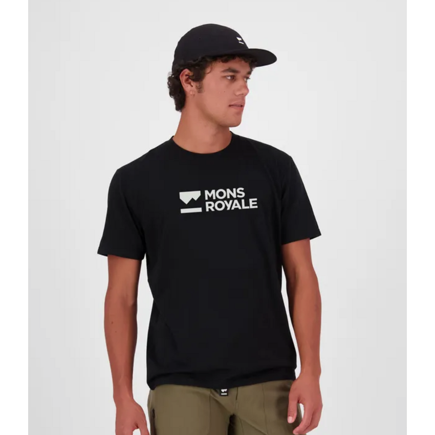MONS ROYALE MONS ROYALE T-shirt Icon merino Classique S/S MONS ROYALE MONS ROYALE T-shirt Icon merino Classique S/S