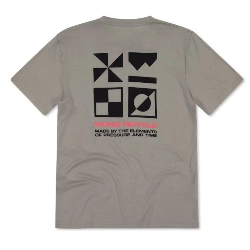 MONS ROYALE MONS ROYALE T-shirt Icon merino Classique S/S MONS ROYALE MONS ROYALE T-shirt Icon merino Classique S/S