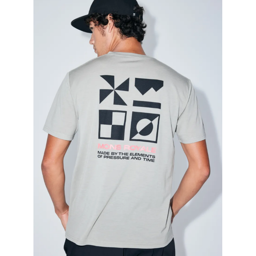 MONS ROYALE MONS ROYALE T-shirt Icon merino Classique S/S MONS ROYALE MONS ROYALE T-shirt Icon merino Classique S/S