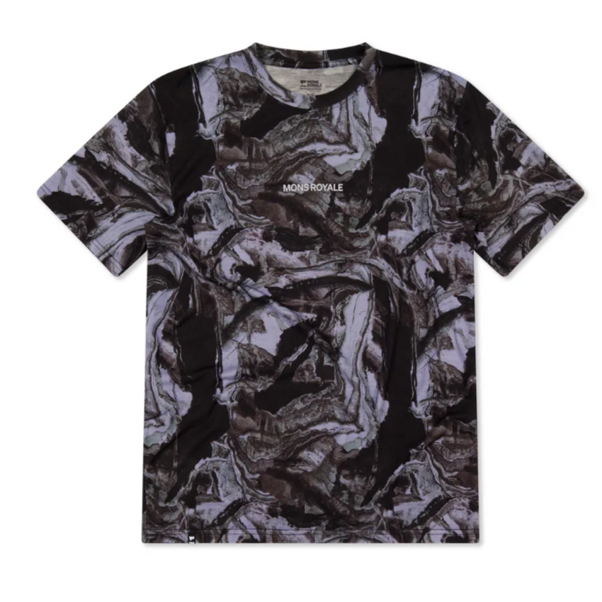 MONS ROYALE MONS ROYALE T-shirt Icon merino Classique S/S MONS ROYALE MONS ROYALE T-shirt Icon merino Classique S/S