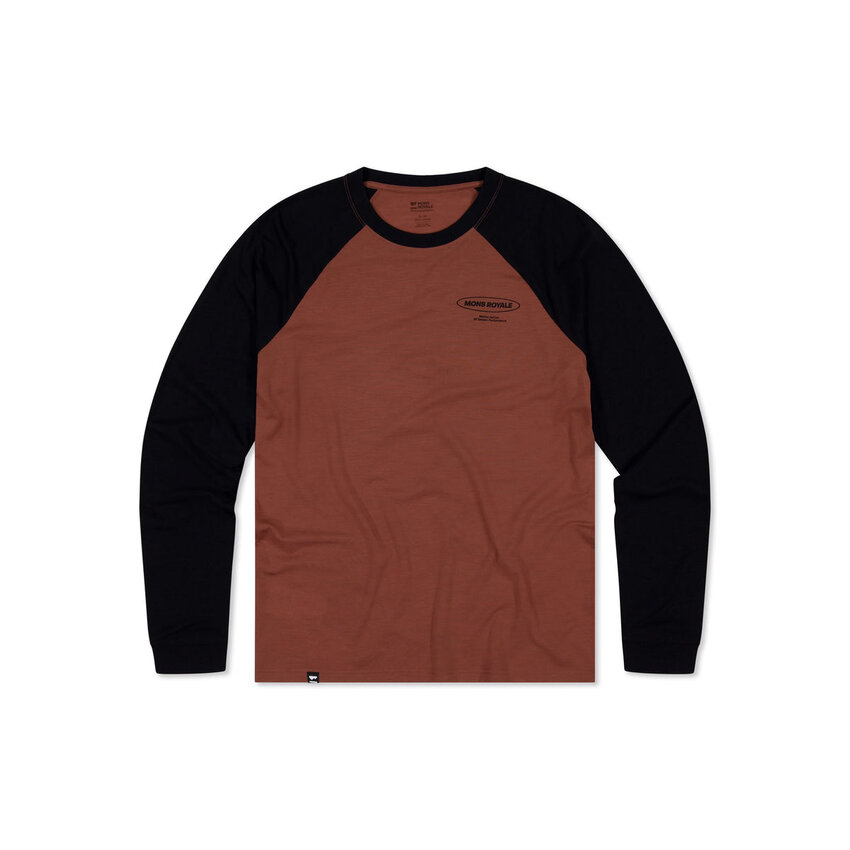 MONS ROYALE MONS ROYALE maillot Icon merino Raglan L/S