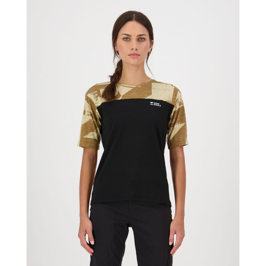 MONS ROYALE MONS ROYALE Maillot Diversion merino bike S/S Femme