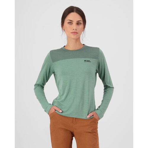 MONS ROYALE MONS ROYALE Maillot Diversion merino bike L/S Femme