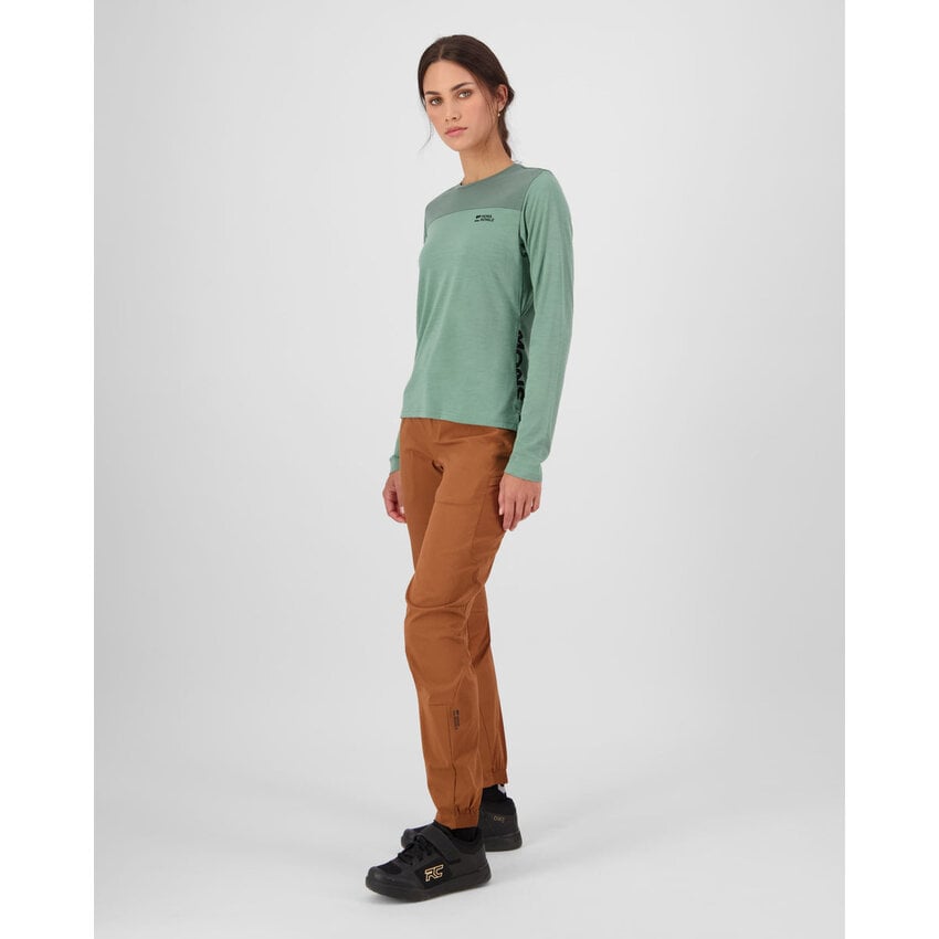 MONS ROYALE MONS ROYALE Maillot Diversion merino bike L/S Femme