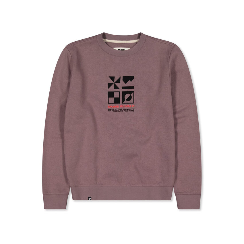 MONS ROYALE MONS ROYALE Crewneck Inversion Merino Femme