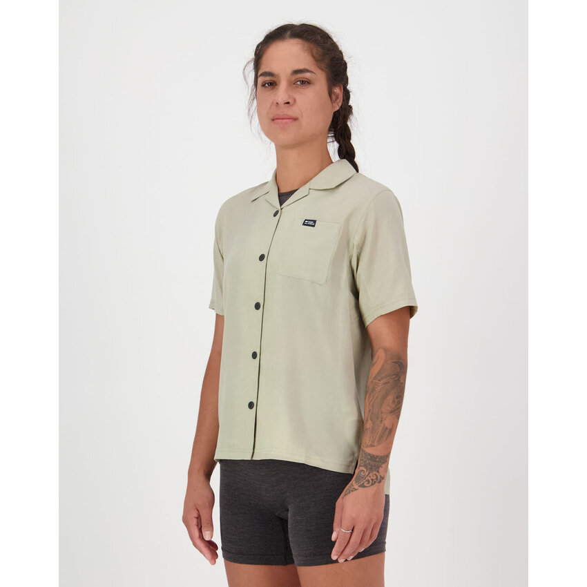 MONS ROYALE MONS ROYALE Chemise Breezer merino S/S Femme