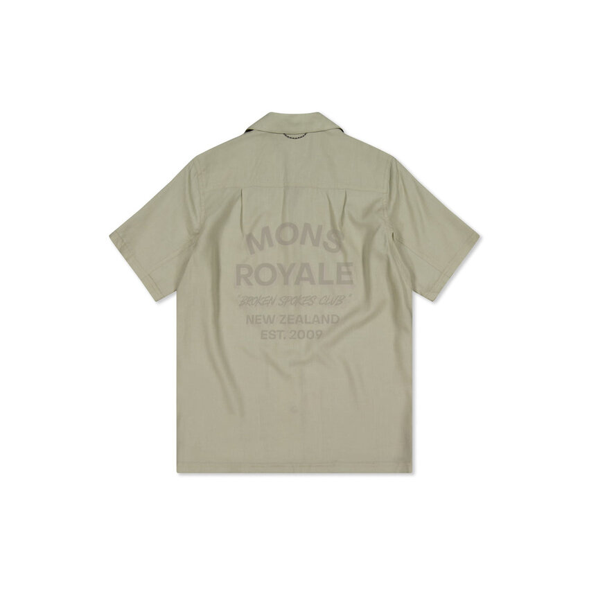 MONS ROYALE MONS ROYALE Chemise Breezer merino S/S Femme