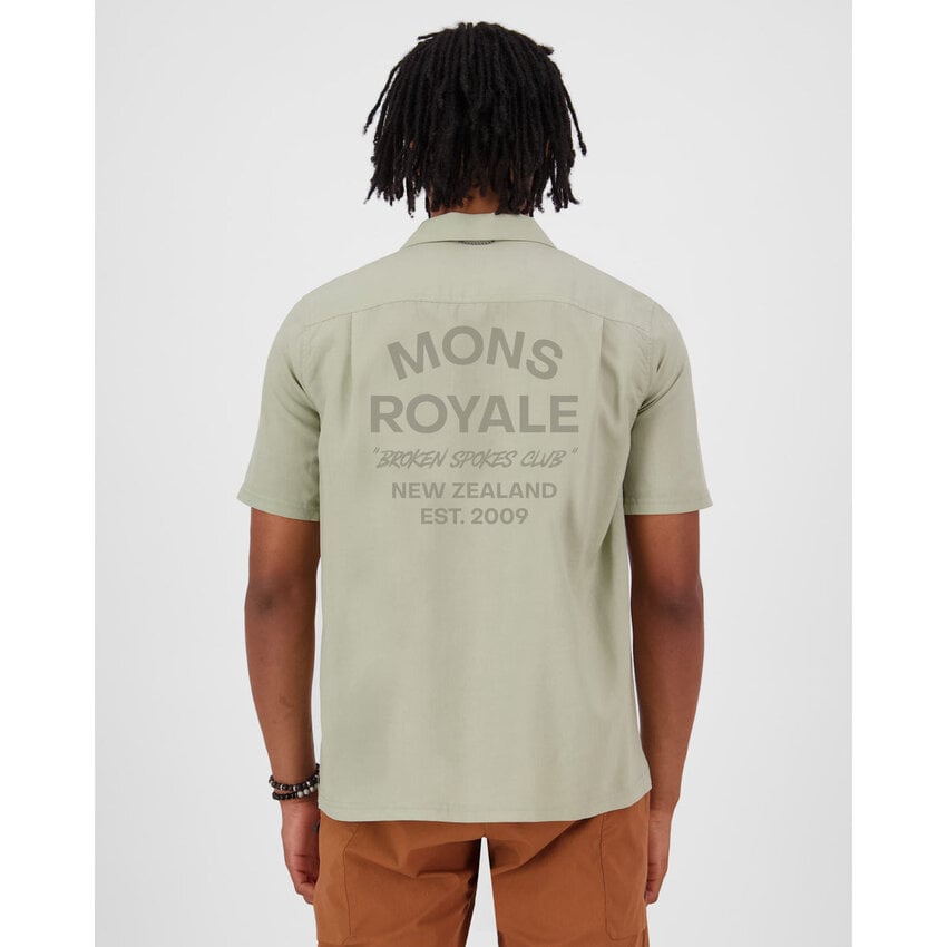 MONS ROYALE MONS ROYALE Chemise Breezer merino S/S