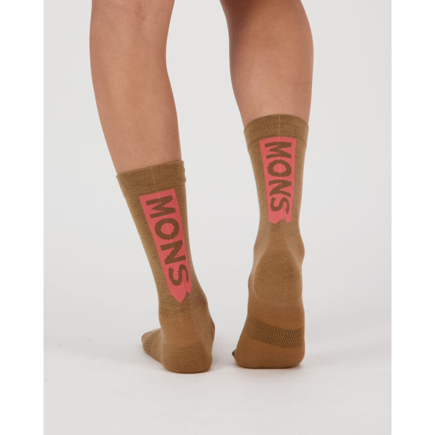 MONS ROYALE MONS ROYALE Bas Atlas merino mi-mollet