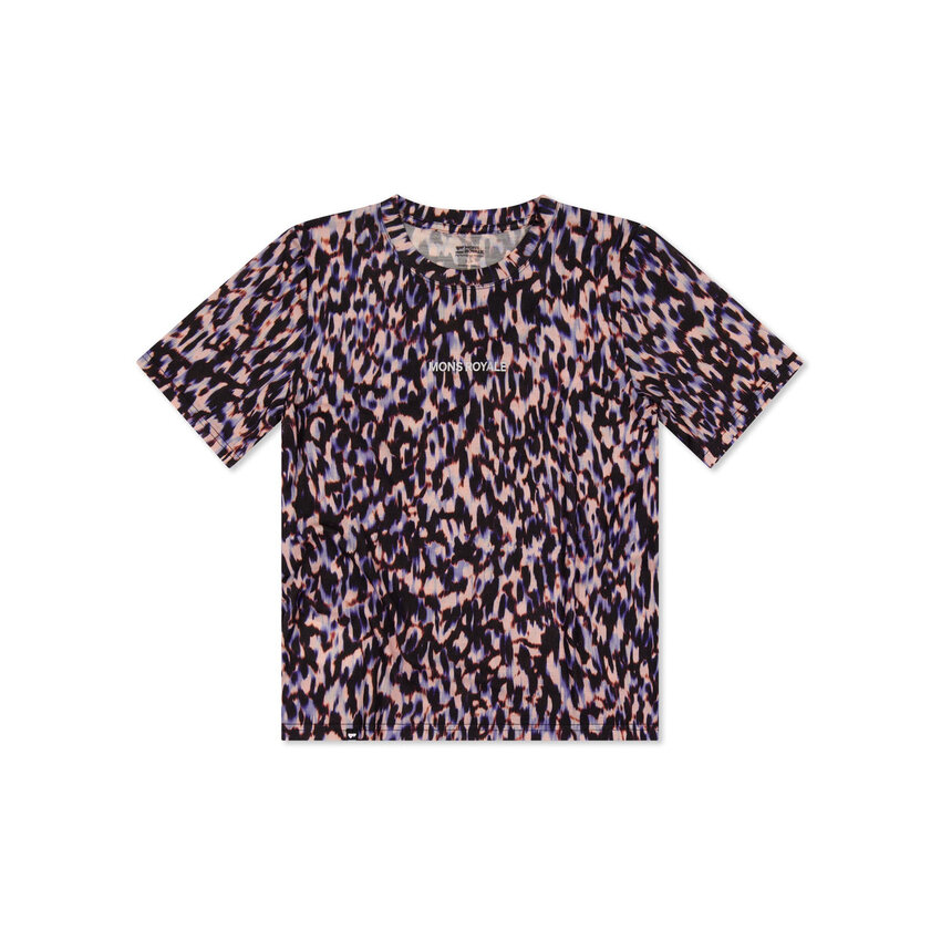 MONS ROYALE MONS ROYALE T-shirt Icon merino S/S Femme