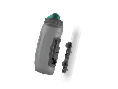 FIDLOCK Bouteille Twist avec Base 800ml Antibactérien Trans. Noir