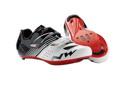 NW TORPEDO JUNIOR WH/RED SZ:34