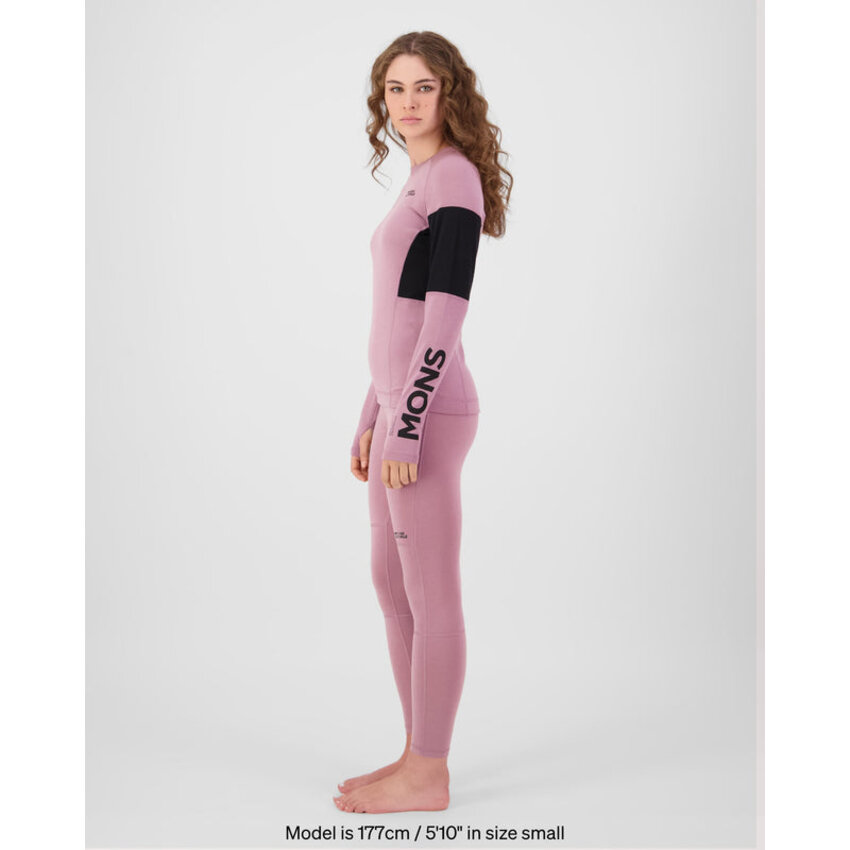 MONS ROYALE MONS ROYALE Pantalon Olympus Merino 250 Base Layer Femme MONS ROYALE MONS ROYALE Pantalon Olympus Merino 250 Base Layer Femme
