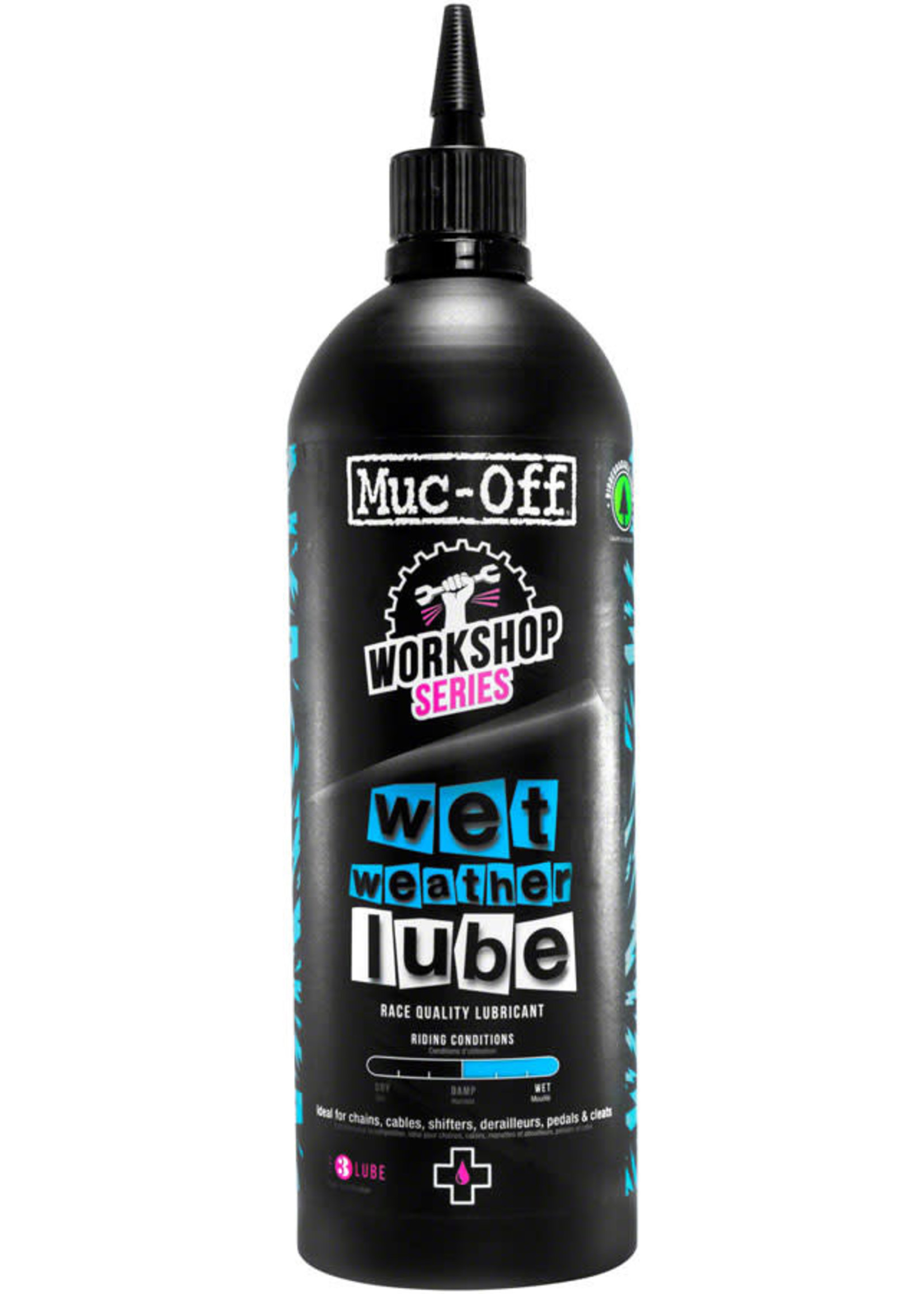 Muc-Off Bio Dry Bike Chain Lube - 120ml, Drip - Two Hoosiers Cyclery, LLC