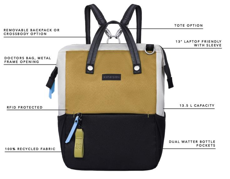 Sherpani Dispatch Convertible Backpack