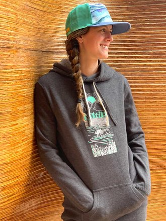 Vela Apparel Vela Piney Moose Hood Dress Vela Apparel Vela Piney Moose Hood Dress