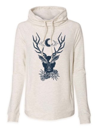 Vela Apparel Vela Deer Half Pipe Sweatshirt Vela Apparel Vela Deer Half Pipe Sweatshirt