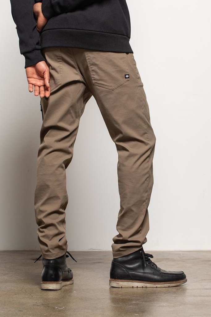 Men's merino trousers - khaki