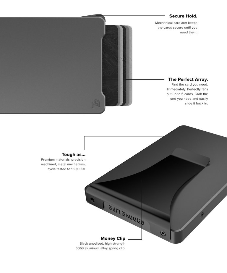 Groove Life Wallet - Money Clip