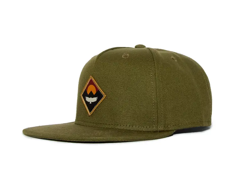 Trown Trown Hat Atradecer Condor green One Size