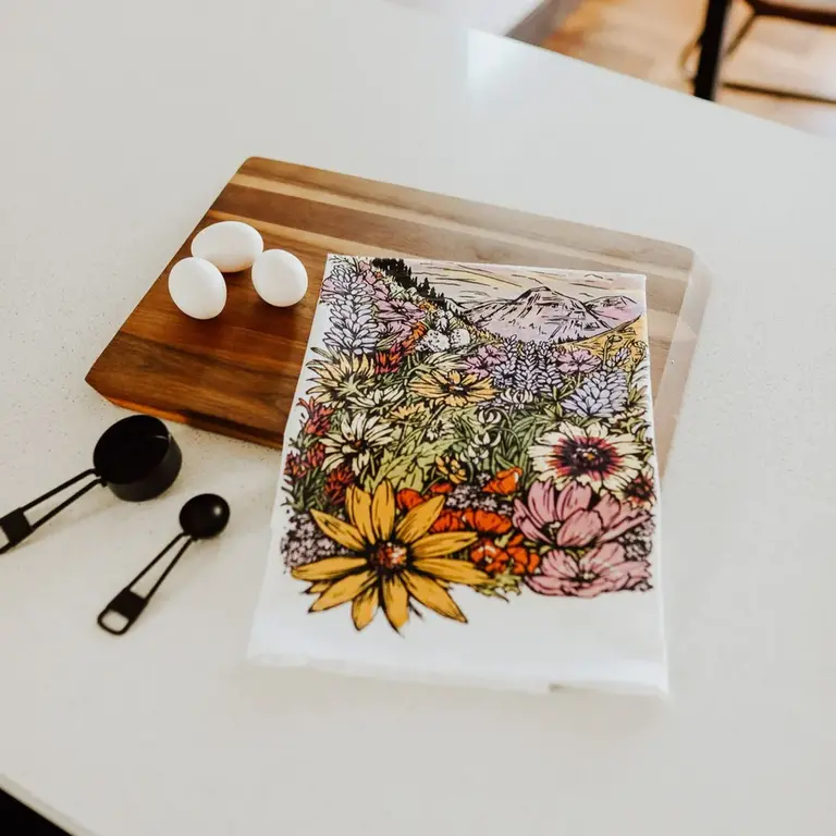 Tea Towel - Flower Meadow