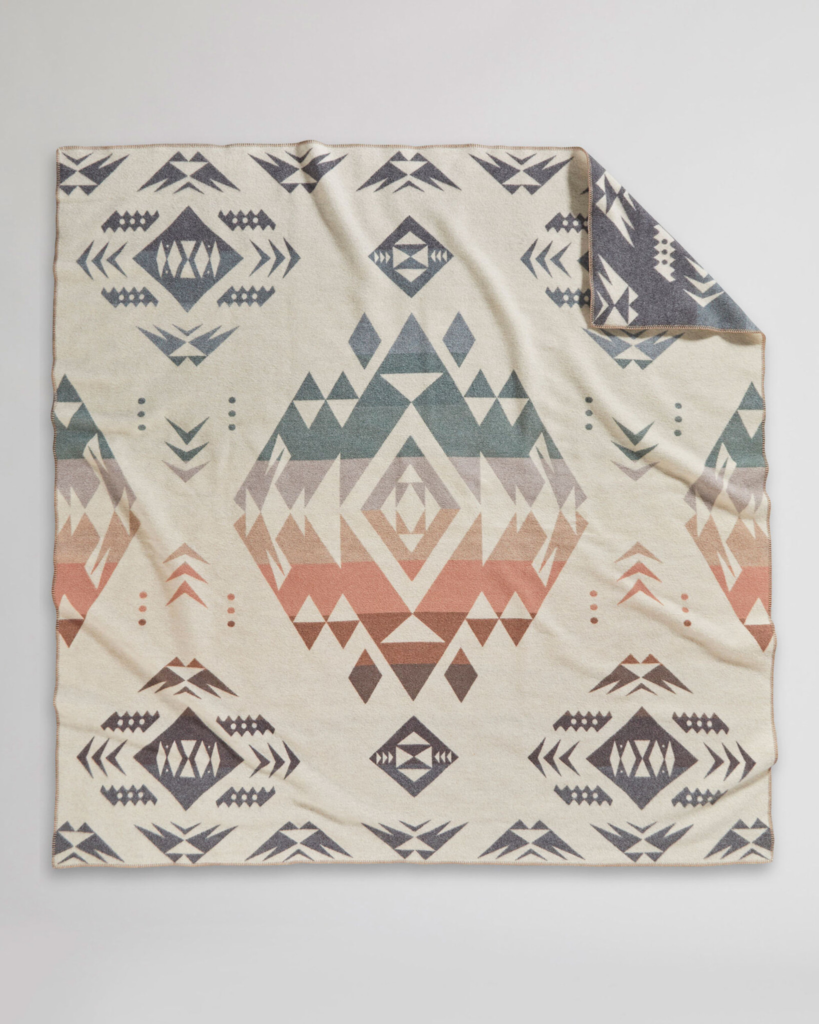 Pendleton Napped Jacquard Throw Prairie Rush Hour