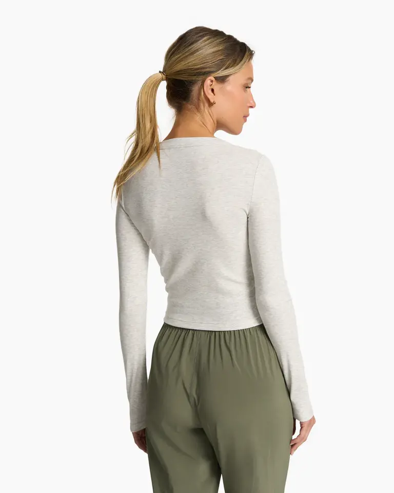Vuori L/S Pose Scoop Tee