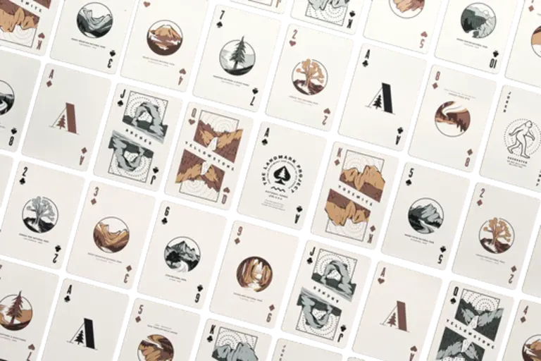 Landmark Nat Park Playing Cards