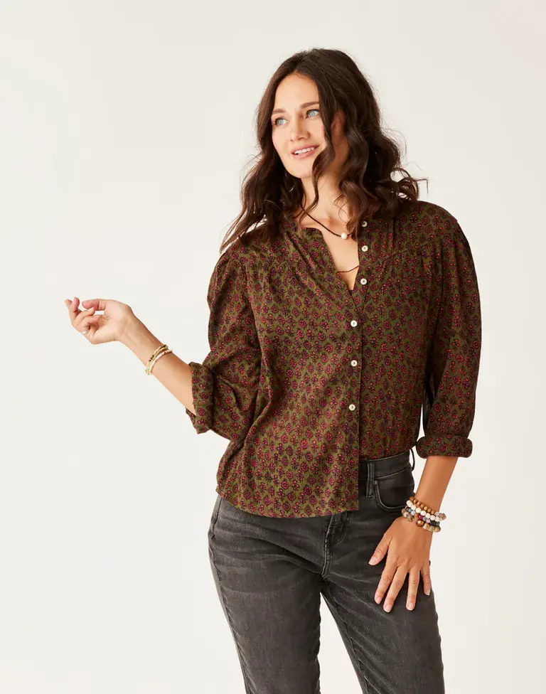 Carve Designs Tatum Gauze Top
