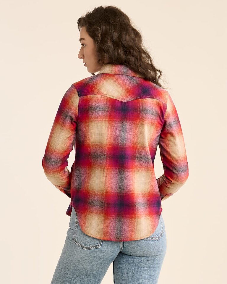 Pendleton WOMEN'S PLAID GAMBLER SHIRT
