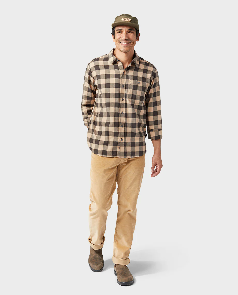 Mens Miter Stretch LW Flannel - Northland - Mountain Mens Miter Stretch LW Flannel - Northland - Mountain