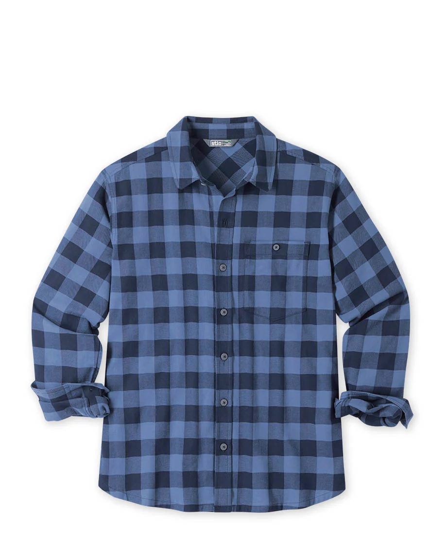 Mens Miter Stretch LW Flannel - Northland - Mountain Mens Miter Stretch LW Flannel - Northland - Mountain