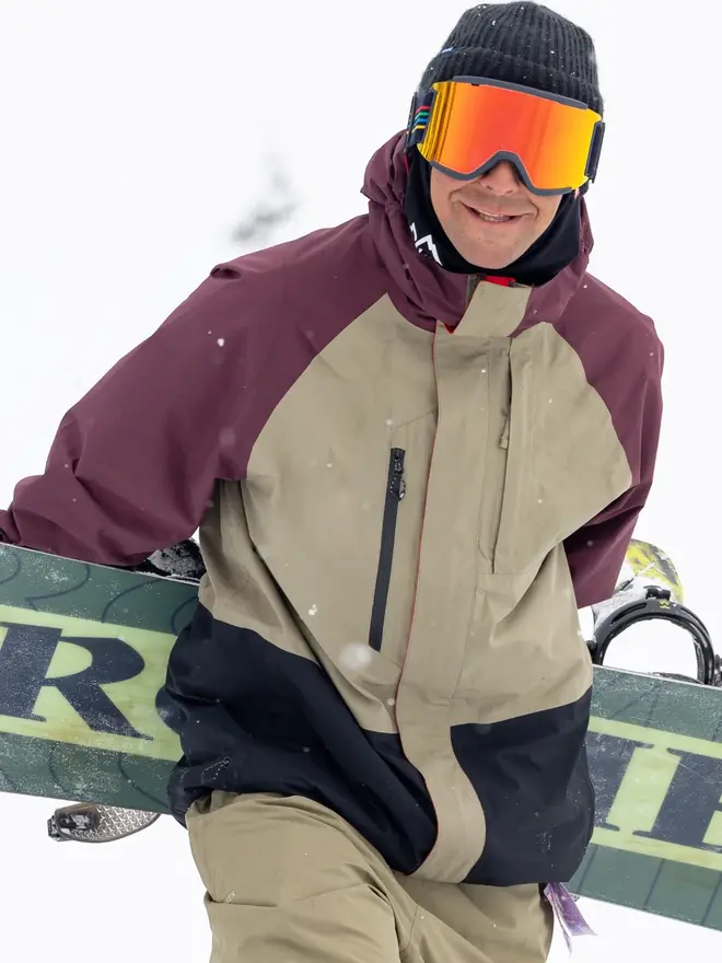 スノーボード Green clothing Heavy jacket burgundy Montec Fawk Skidjacka Herr Greenish - Grön | Montecwear.com